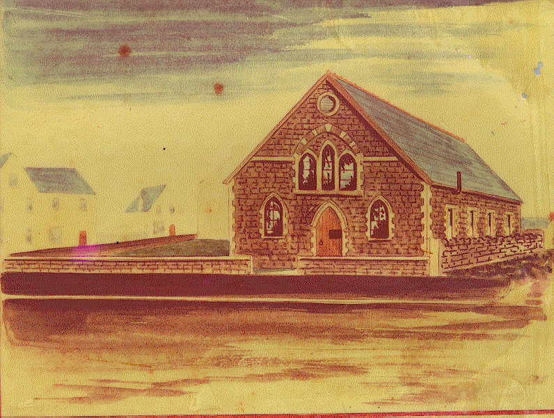 Woodville Road Baptist Church School Room - about 1895