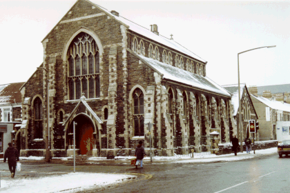 Woodville Road Baptist Church Chapel building (in about 1989)